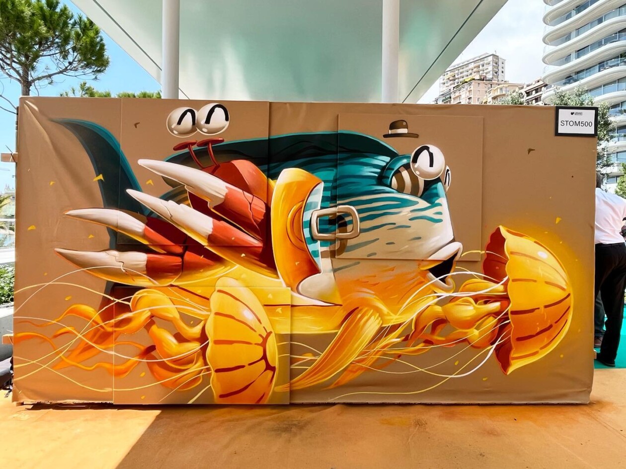 Vibrant Surrealistic Cartoon Illustrations And Murals By Locatelli Thomas (5)