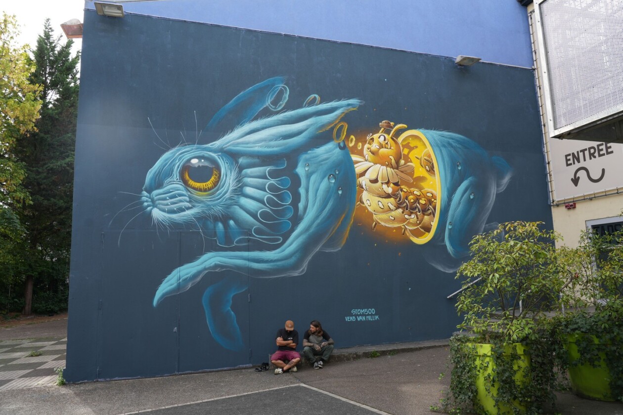 Vibrant Surrealistic Cartoon Illustrations And Murals By Locatelli Thomas (8)