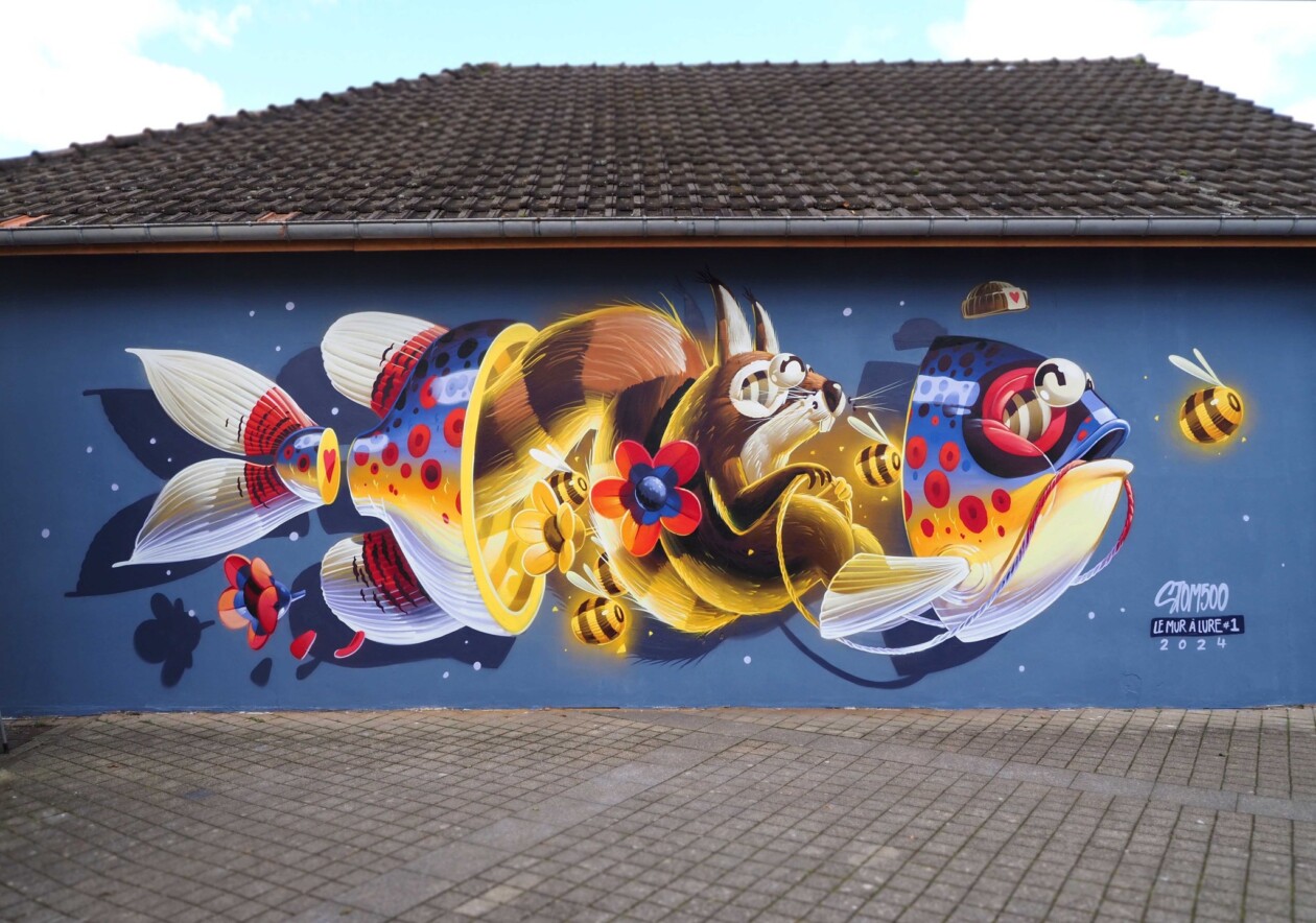 Vibrant Surrealistic Cartoon Illustrations And Murals By Locatelli Thomas (9)