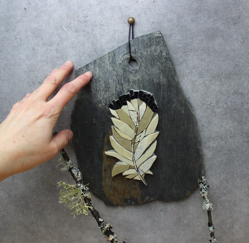 Whimsically Detailed Bird And Feather Mosaics By French Artist Céline Sutra (1)