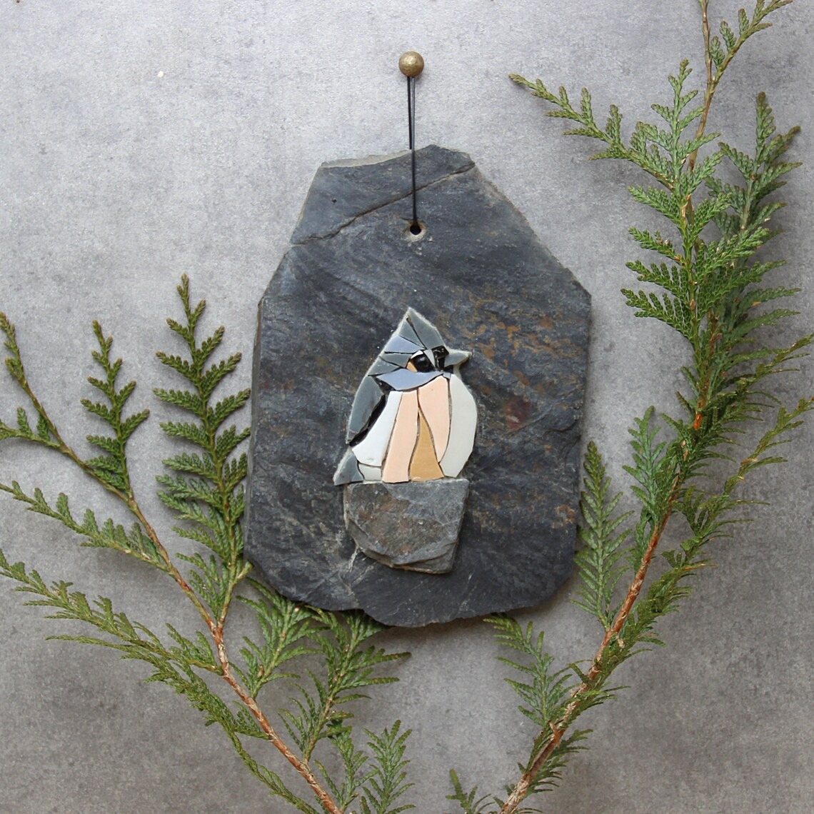 Whimsically Detailed Bird And Feather Mosaics By French Artist Céline Sutra (3)