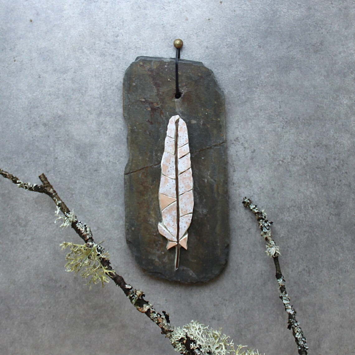 Whimsically Detailed Bird And Feather Mosaics By French Artist Céline Sutra (4)