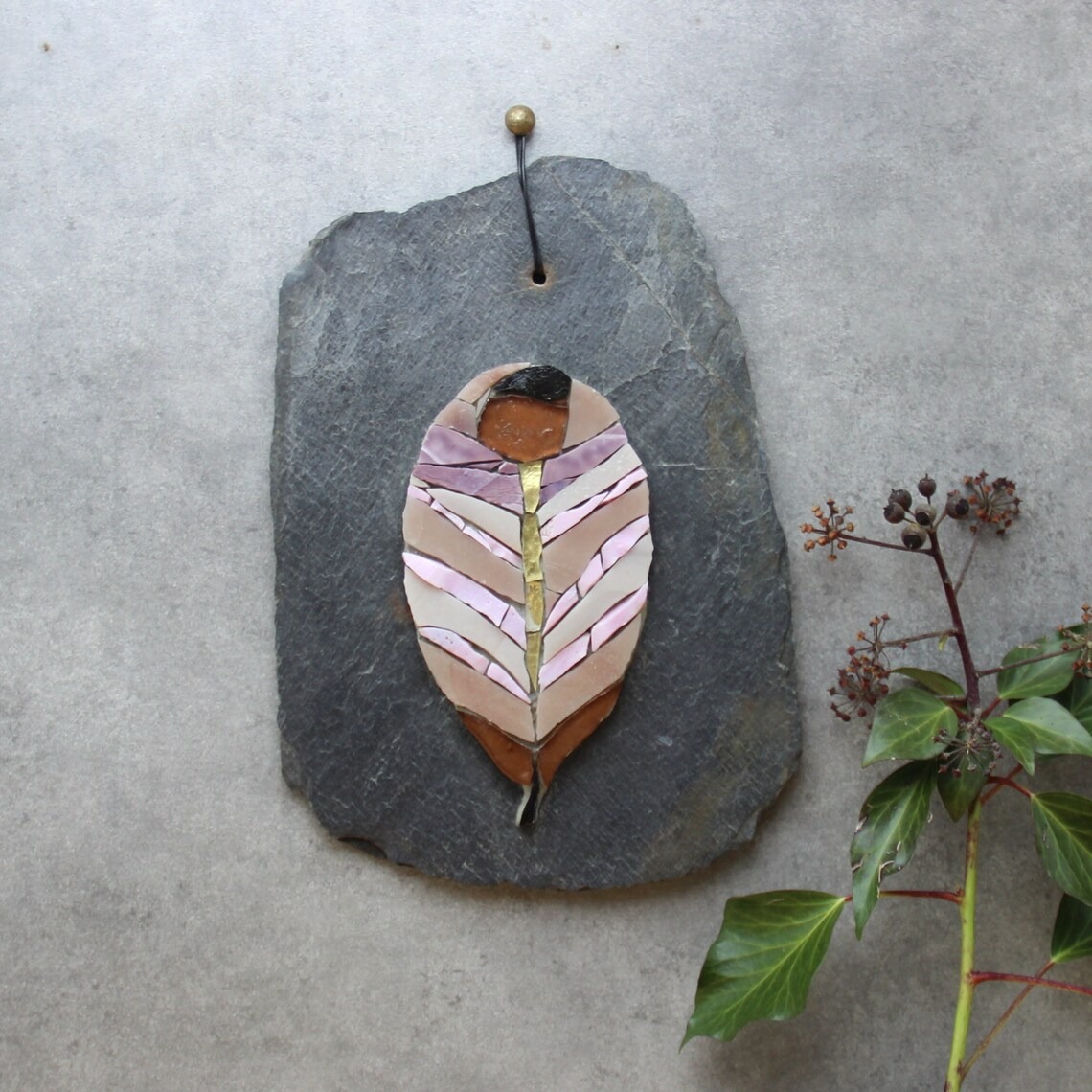 Whimsically Detailed Bird And Feather Mosaics By French Artist Céline Sutra (5)