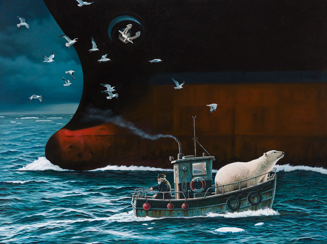 A Glimpse Into Impossible Worlds, The Surreal Wildlife Of Andrew Hopgood (12)