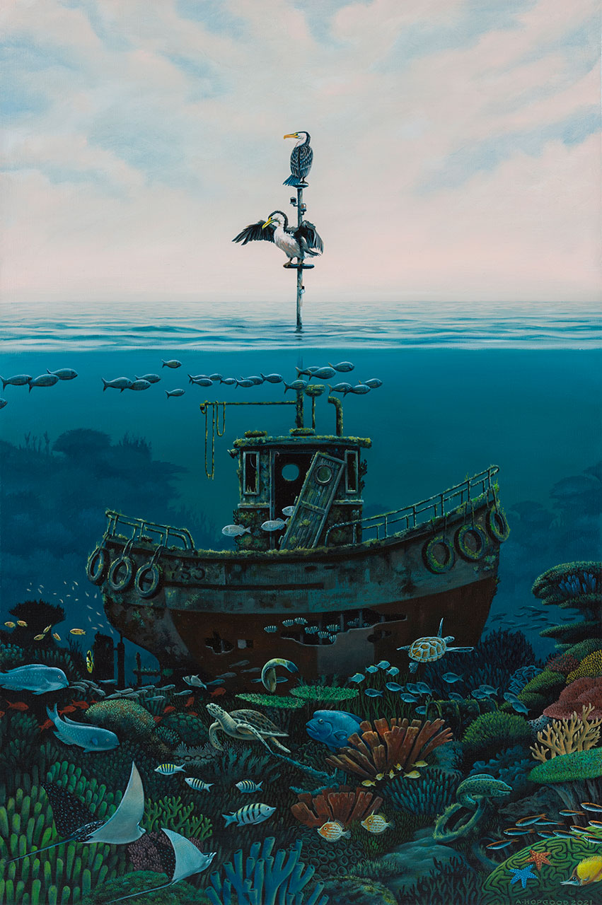 A Glimpse Into Impossible Worlds, The Surreal Wildlife Of Andrew Hopgood (13)