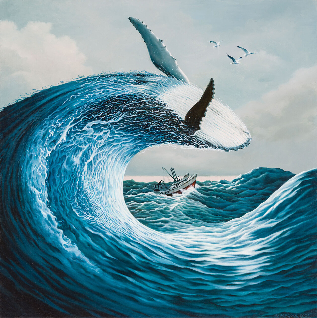 A Glimpse Into Impossible Worlds, The Surreal Wildlife Of Andrew Hopgood (14)