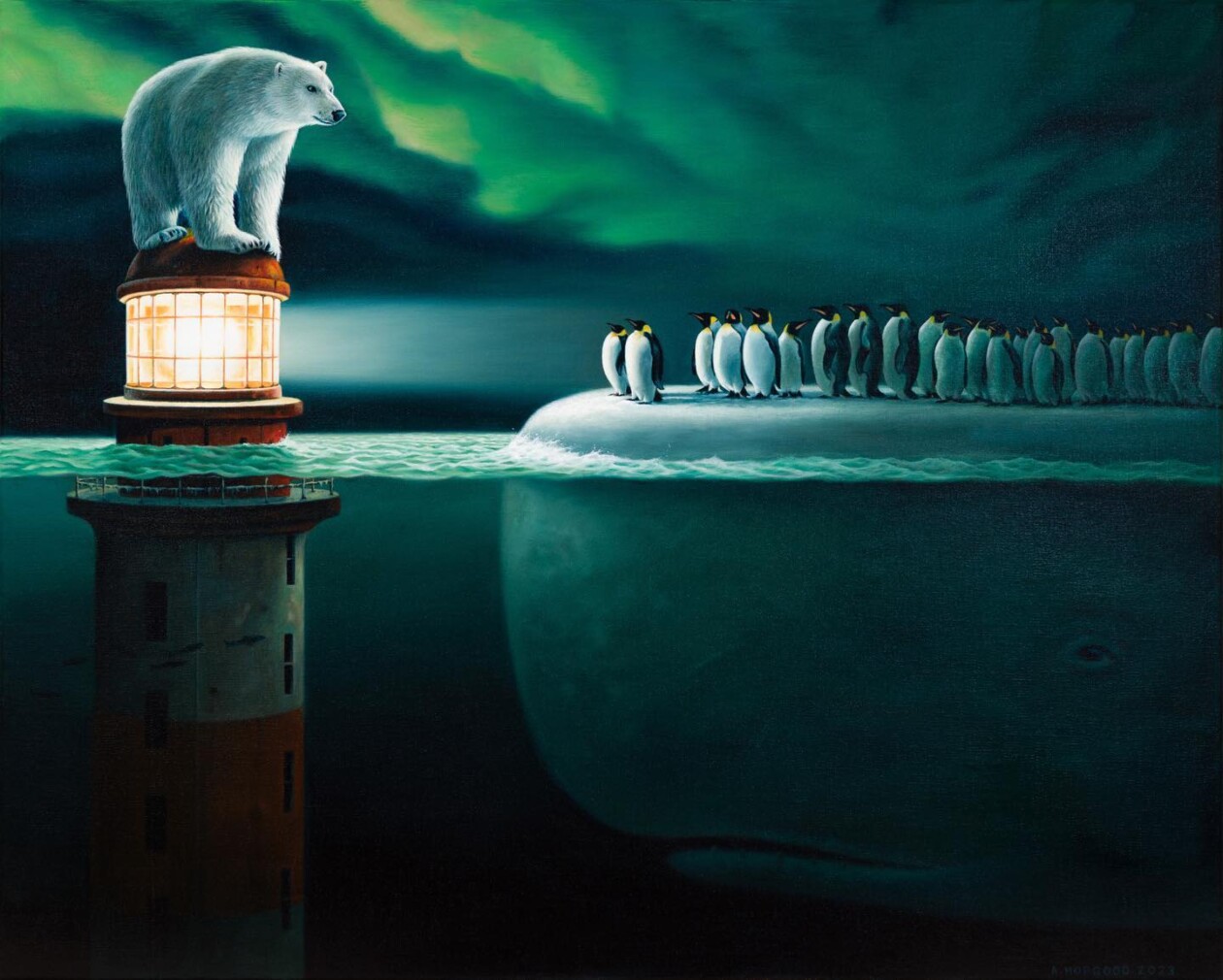 A Glimpse Into Impossible Worlds, The Surreal Wildlife Of Andrew Hopgood (7)