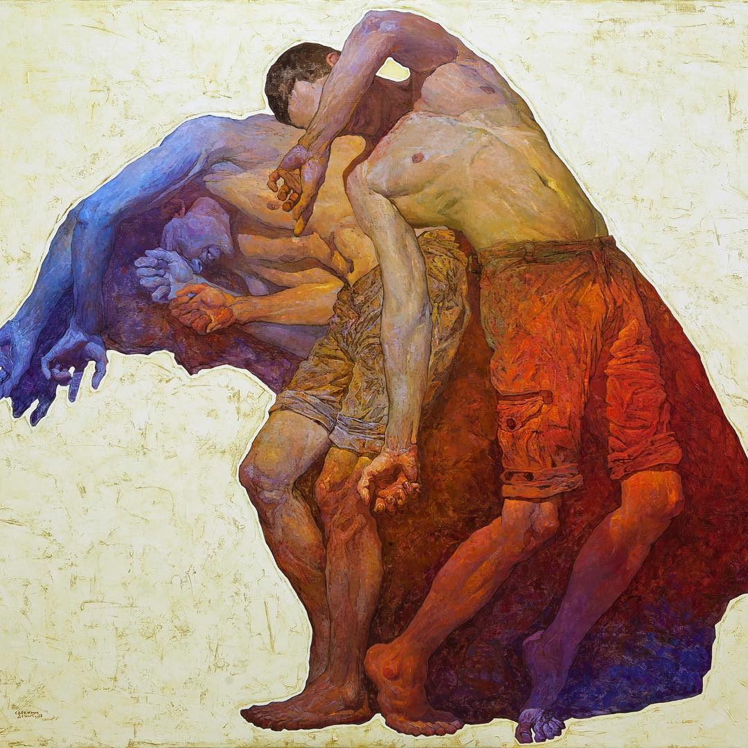 A World In Motion, The Expressive Figures Of Ukrainian Artist Denis Sarazhin (26)