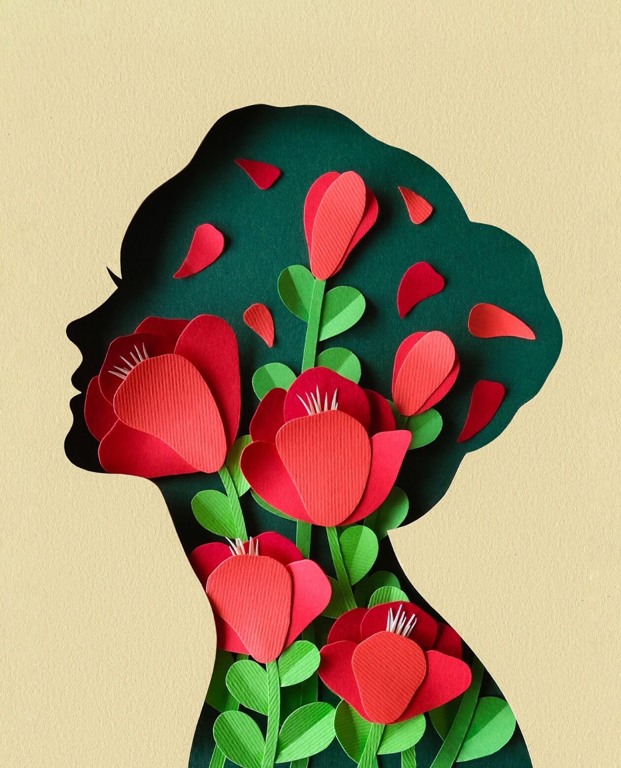 Absolutely Stunning Paper Cutting Illustrations By Mariia Lapitan Yashchenko (15)