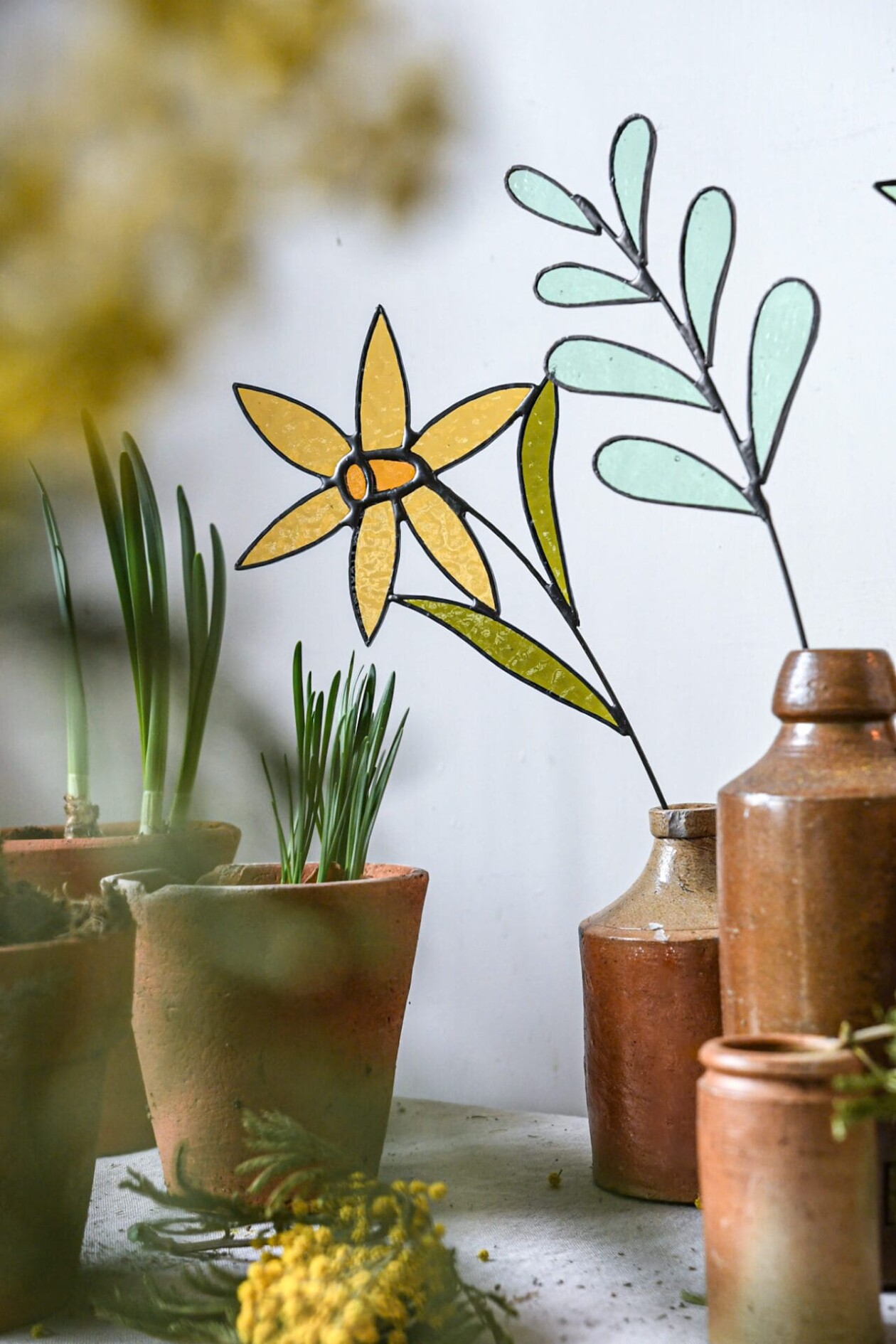 Blossoming With Light, Jessica Saunders' Stained Glass Sculptures (10)