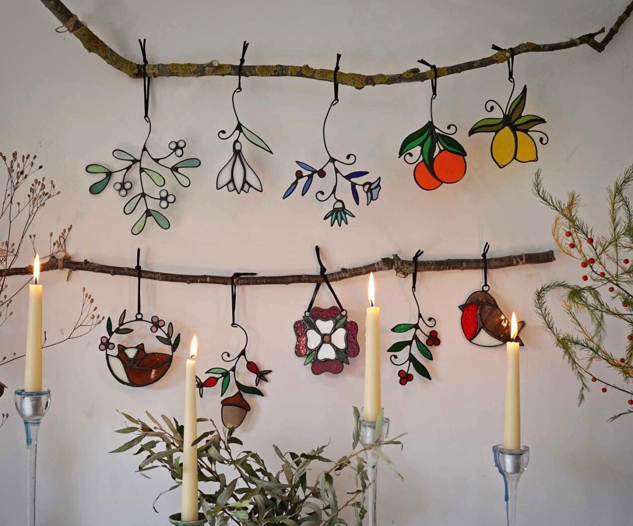 Blossoming With Light, Jessica Saunders' Stained Glass Sculptures (2)