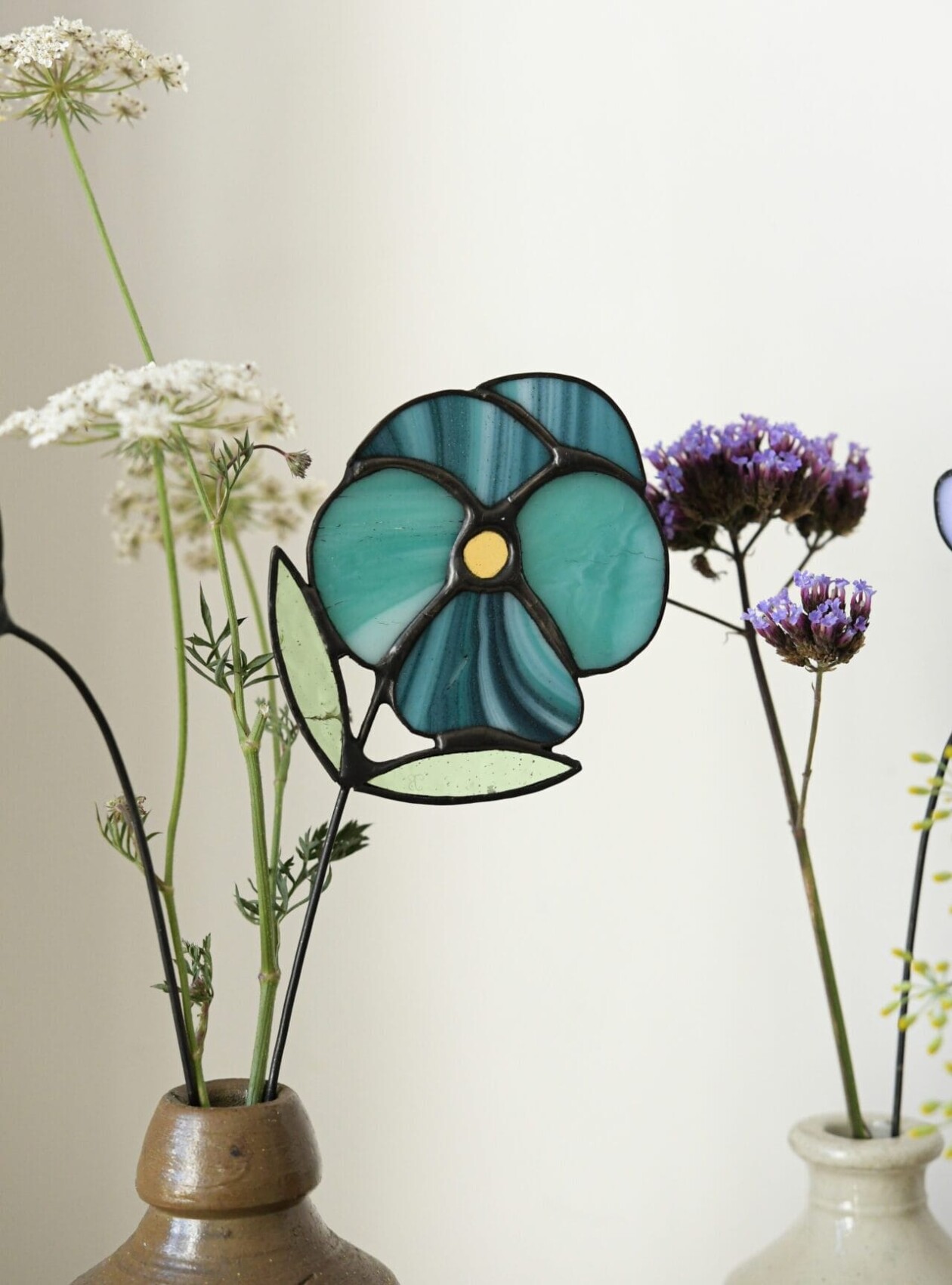 Blossoming With Light, Jessica Saunders' Stained Glass Sculptures (7)