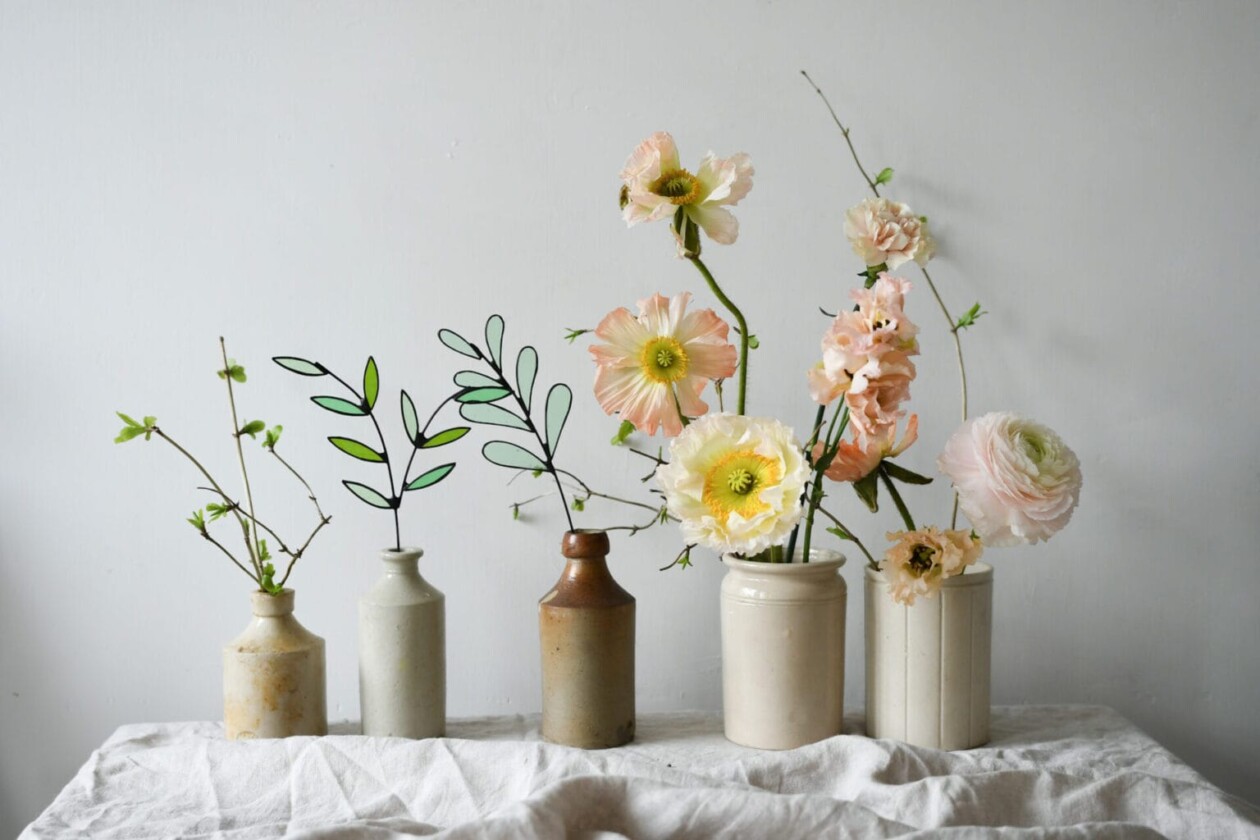 Blossoming With Light, Jessica Saunders' Stained Glass Sculptures (9)