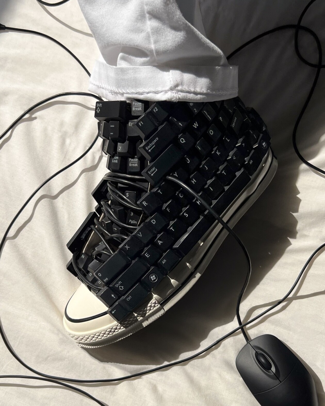 Chuck Taylor Gets A Recycled Revamp, Artist Casen Sullivan Reimagines The Classic Shoe (18)