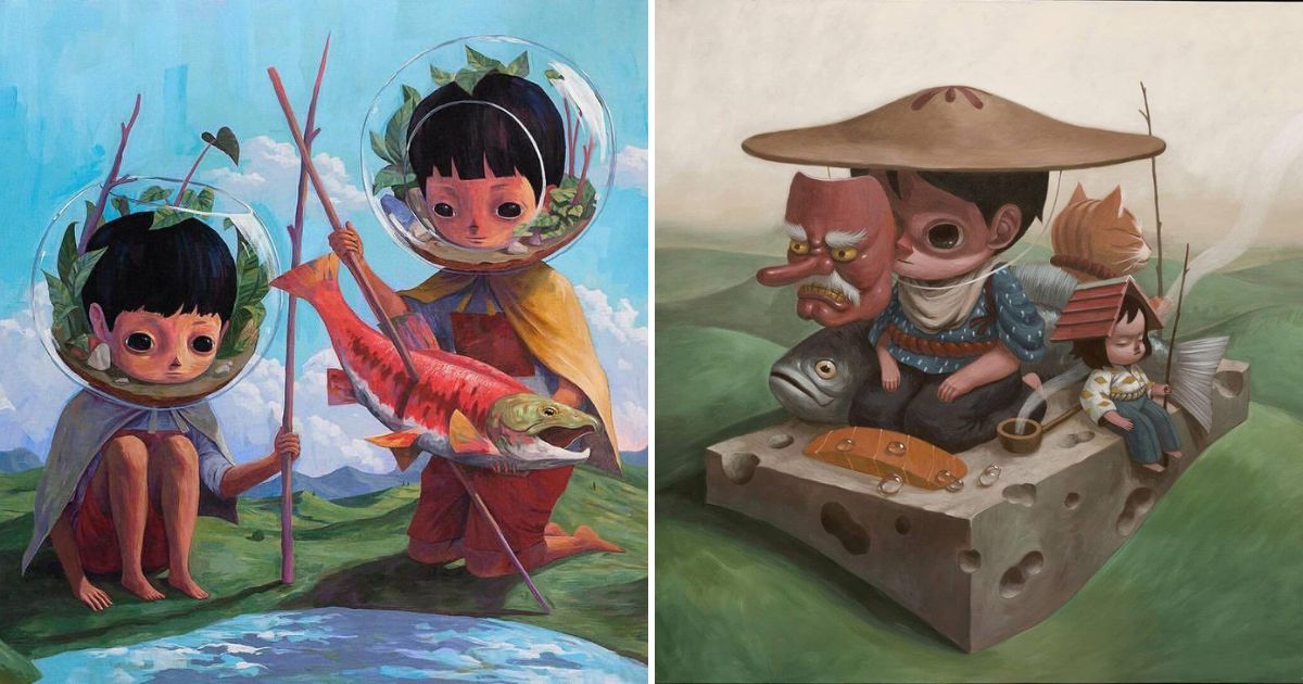 A portal to enchantment: exploring the fantastical art of Mark