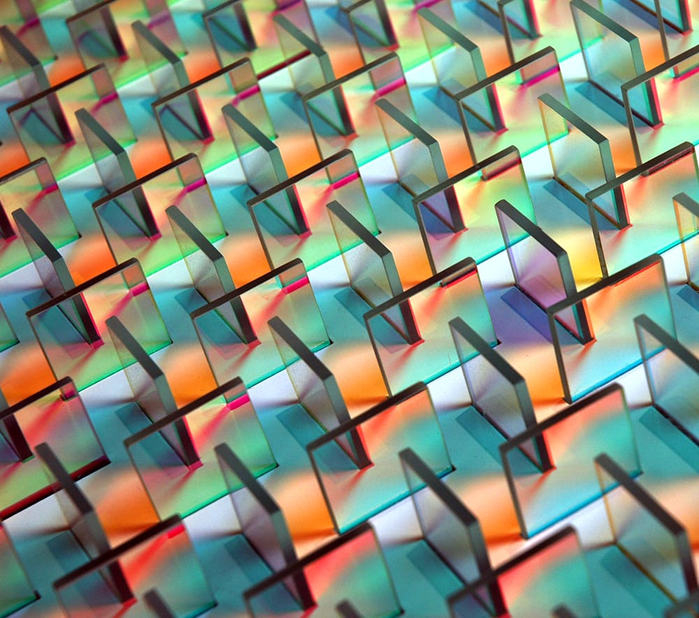 The Dazzling Dichroic Glass Installations Of Chris Wood (16)