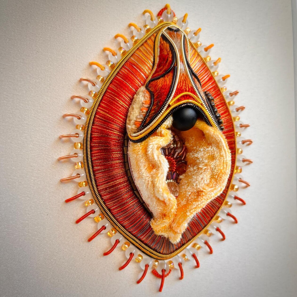 The Exquisite Embroidery And Bead Sculptures Of Studio Over And Out (4)