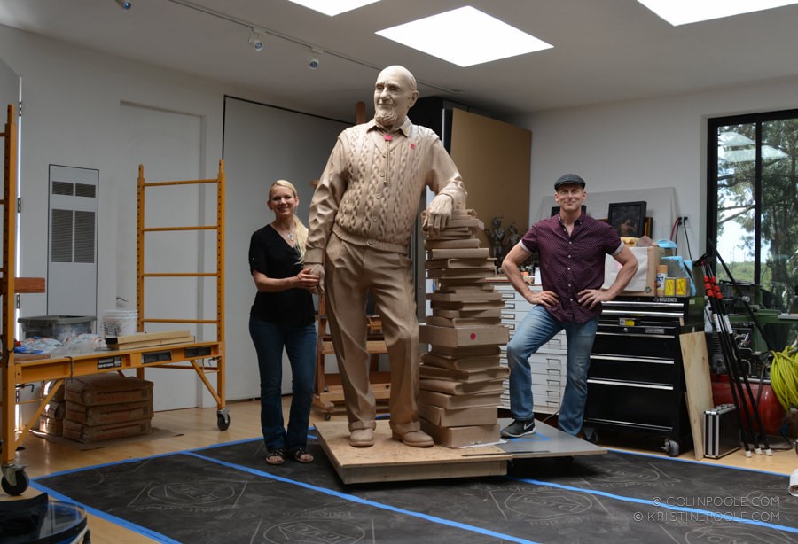 The Exquisite Figurative Sculptures Of Artist Duo Kristine And Colin Poole (25)