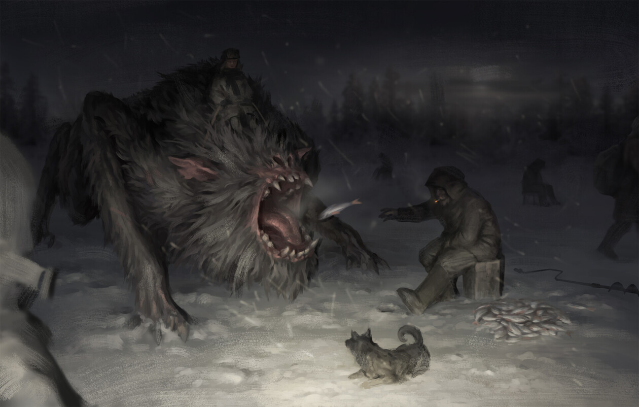 The Hauntingly Beautiful Creatures Of Denis Zhbankov (6)