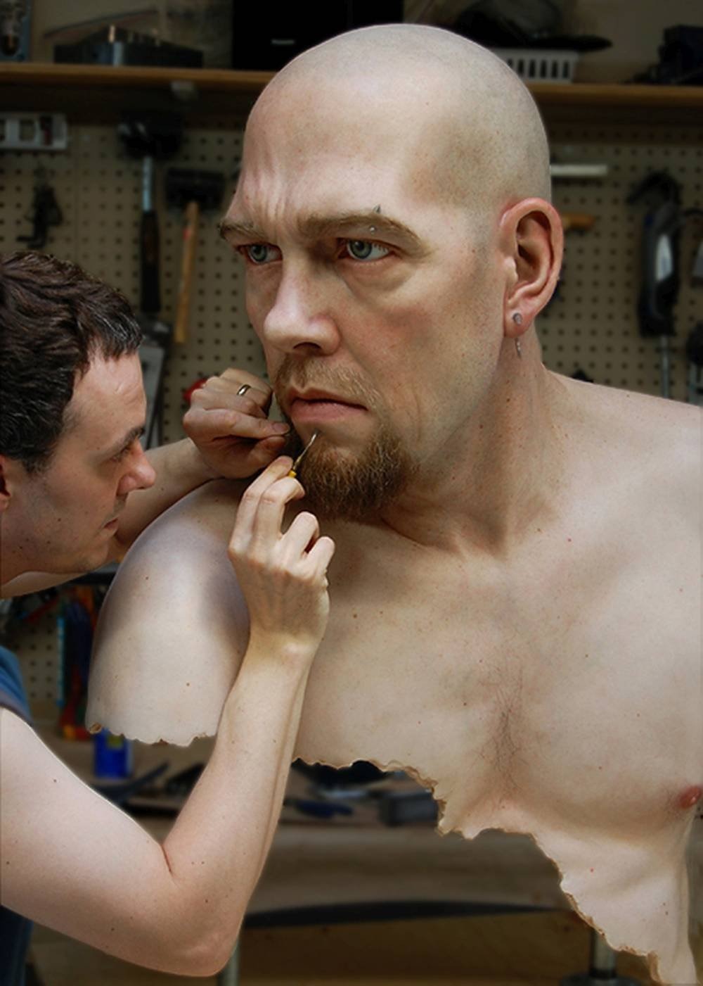 The Hauntingly Lifelike Sculptures Of Jamie Salmon (2)