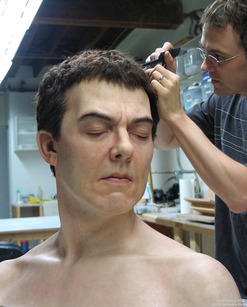 The Hauntingly Lifelike Sculptures Of Jamie Salmon (3)