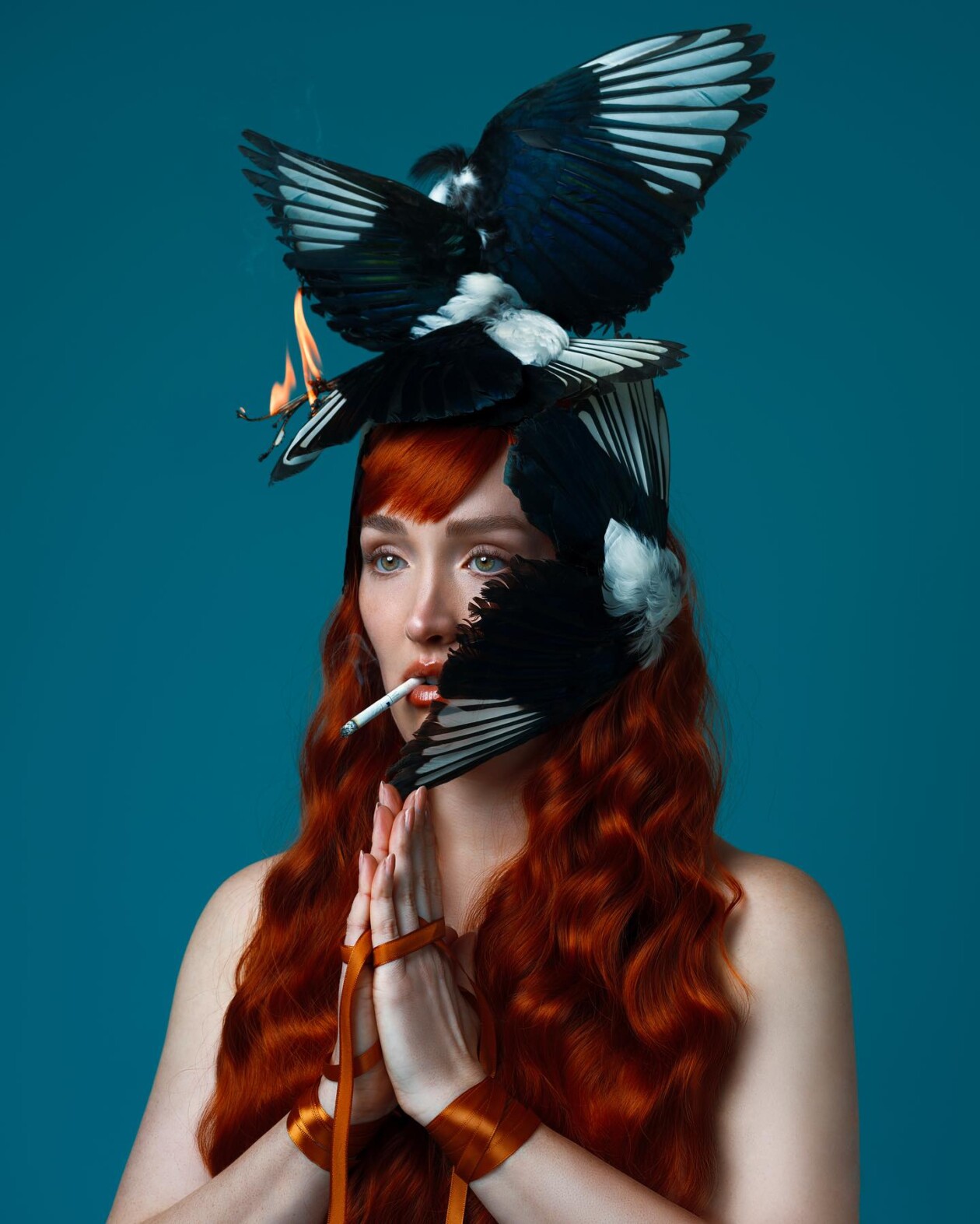 The Lushly Surreal Self Portraits Of Claire Luxton (12)