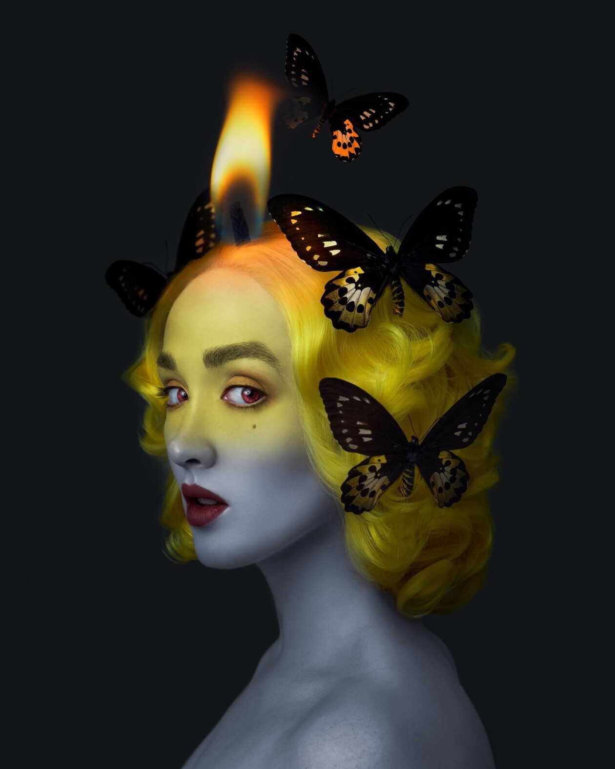 The Lushly Surreal Self Portraits Of Claire Luxton (13)