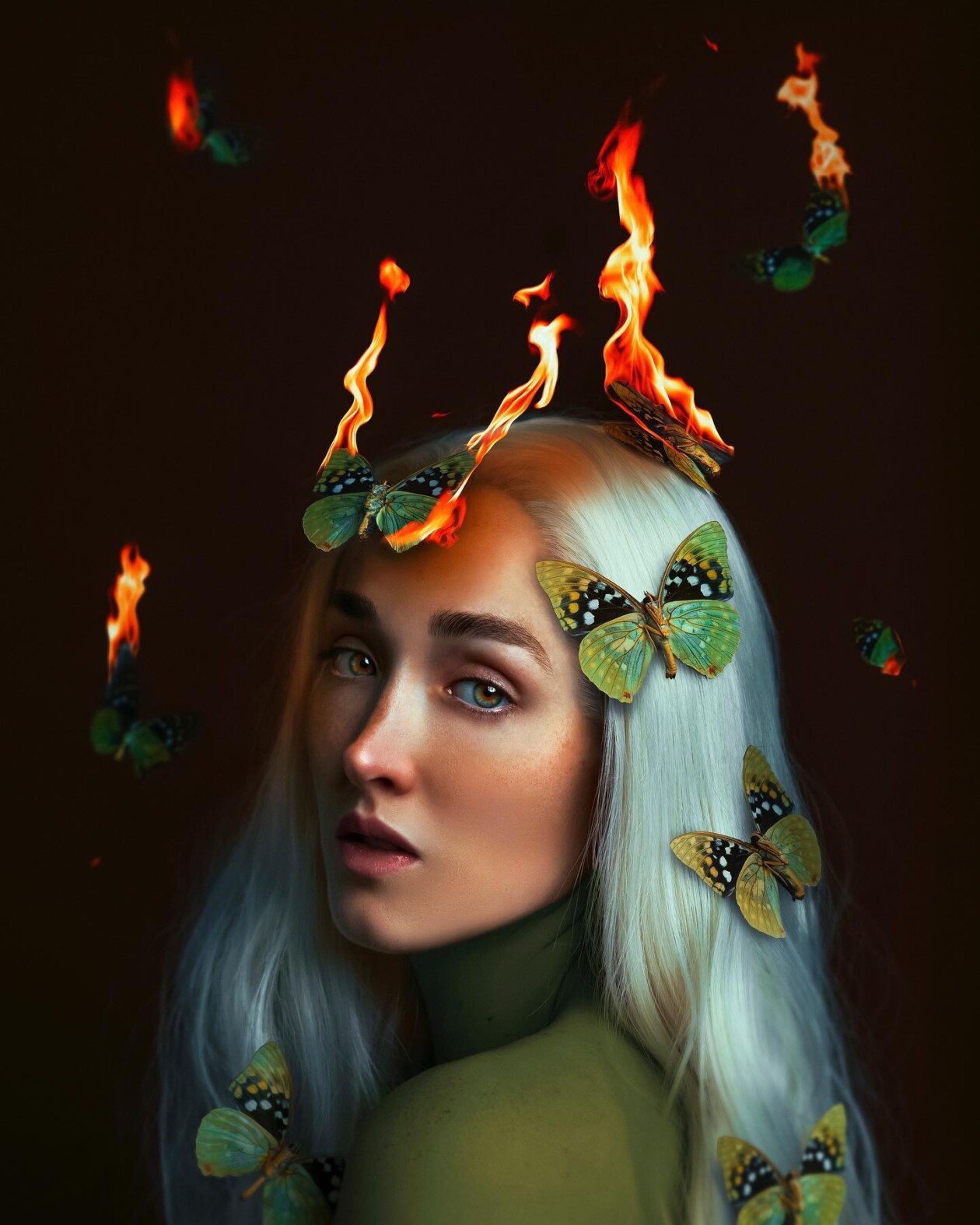 The Lushly Surreal Self Portraits Of Claire Luxton (14)