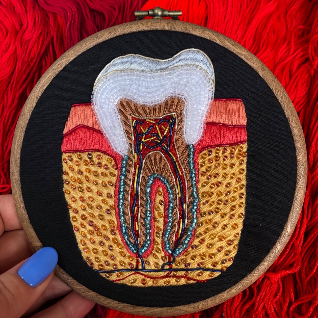 The Precise Anatomical Embroidery Of Amber Griffiths (15)