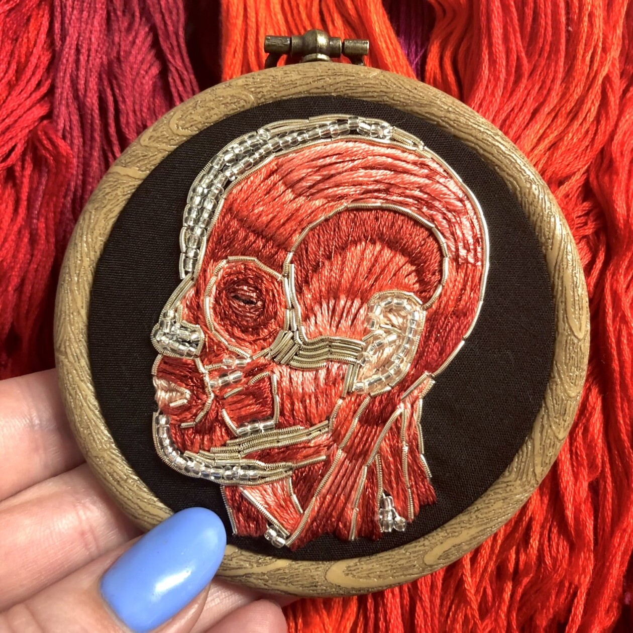 The Precise Anatomical Embroidery Of Amber Griffiths (9)
