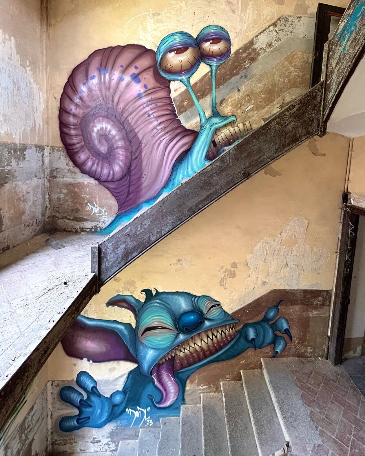 Transforming Forgotten Walls Into Haunting Masterpieces By Davidl (16)