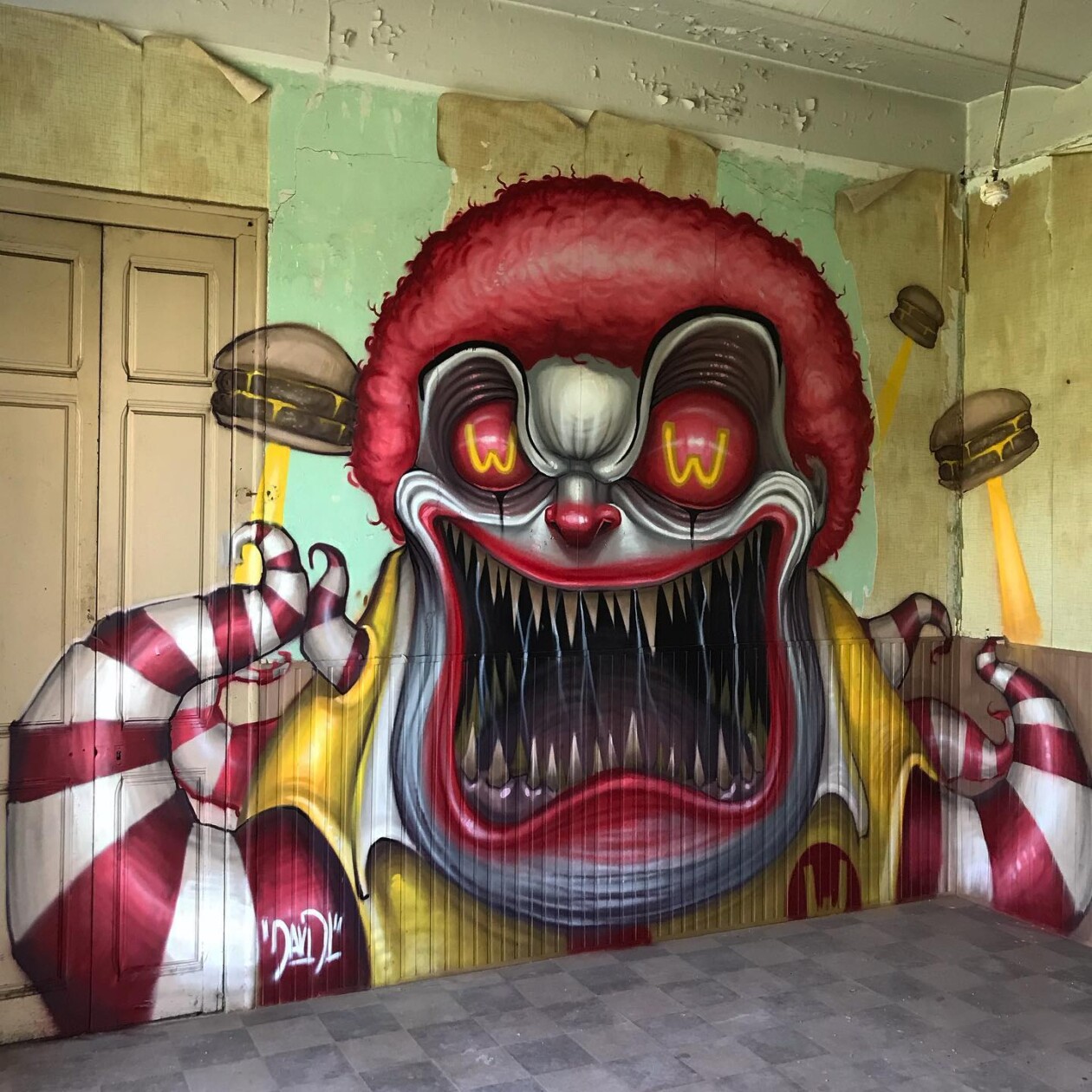 Transforming Forgotten Walls Into Haunting Masterpieces By Davidl (4)