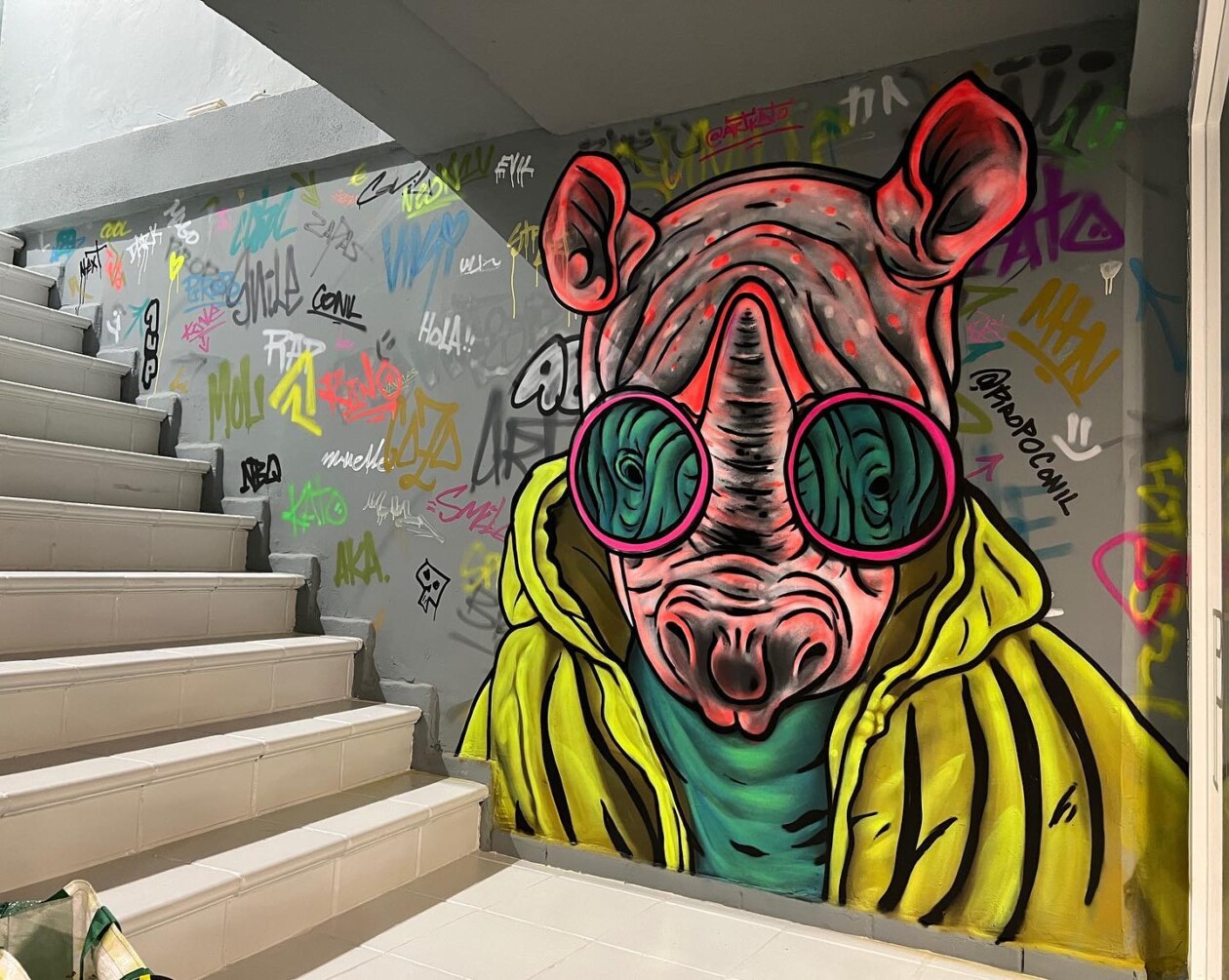 After Dark, The Luminous And Colorful Murals Of Fabián Bravo Guerrero (10)