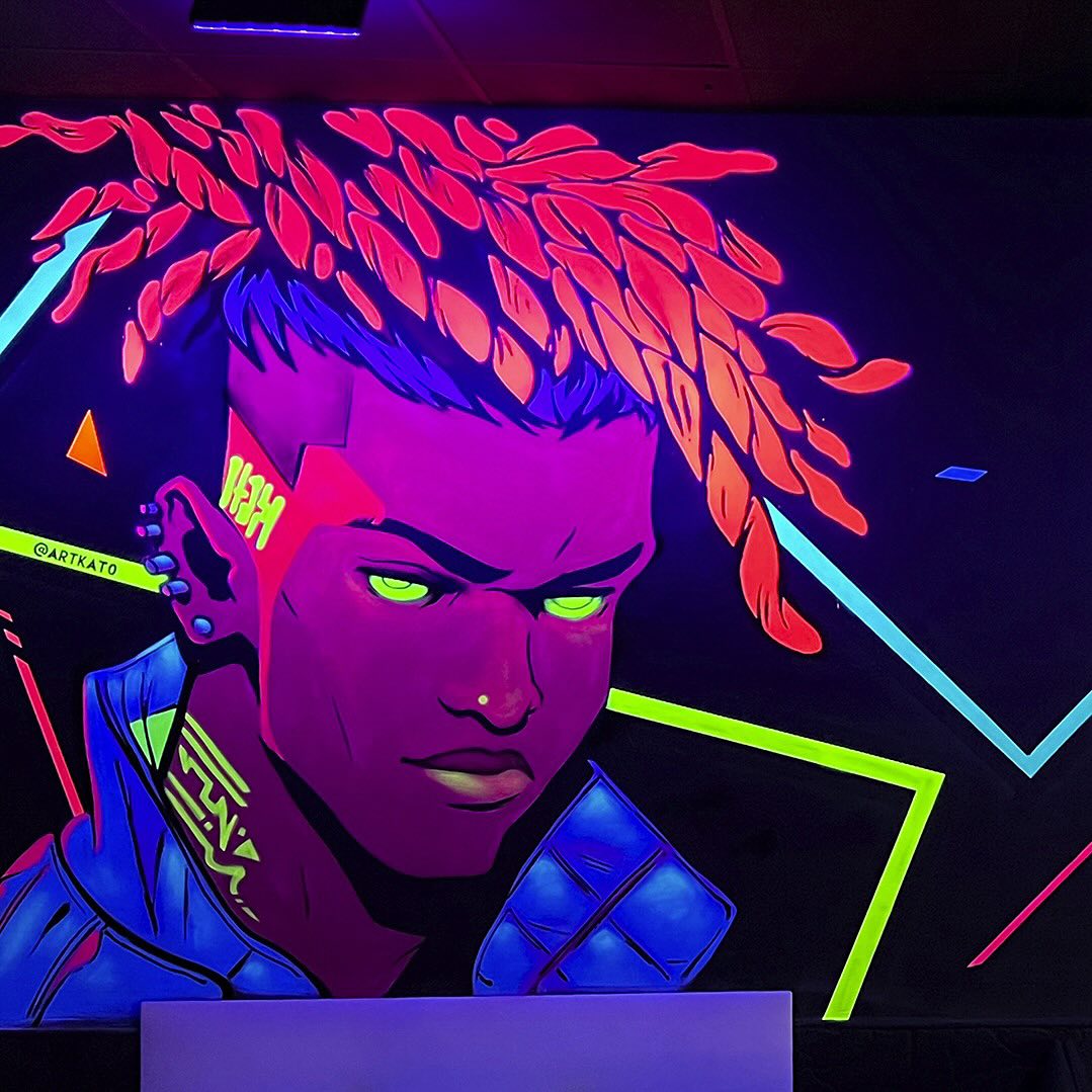 After Dark, The Luminous And Colorful Murals Of Fabián Bravo Guerrero (2)