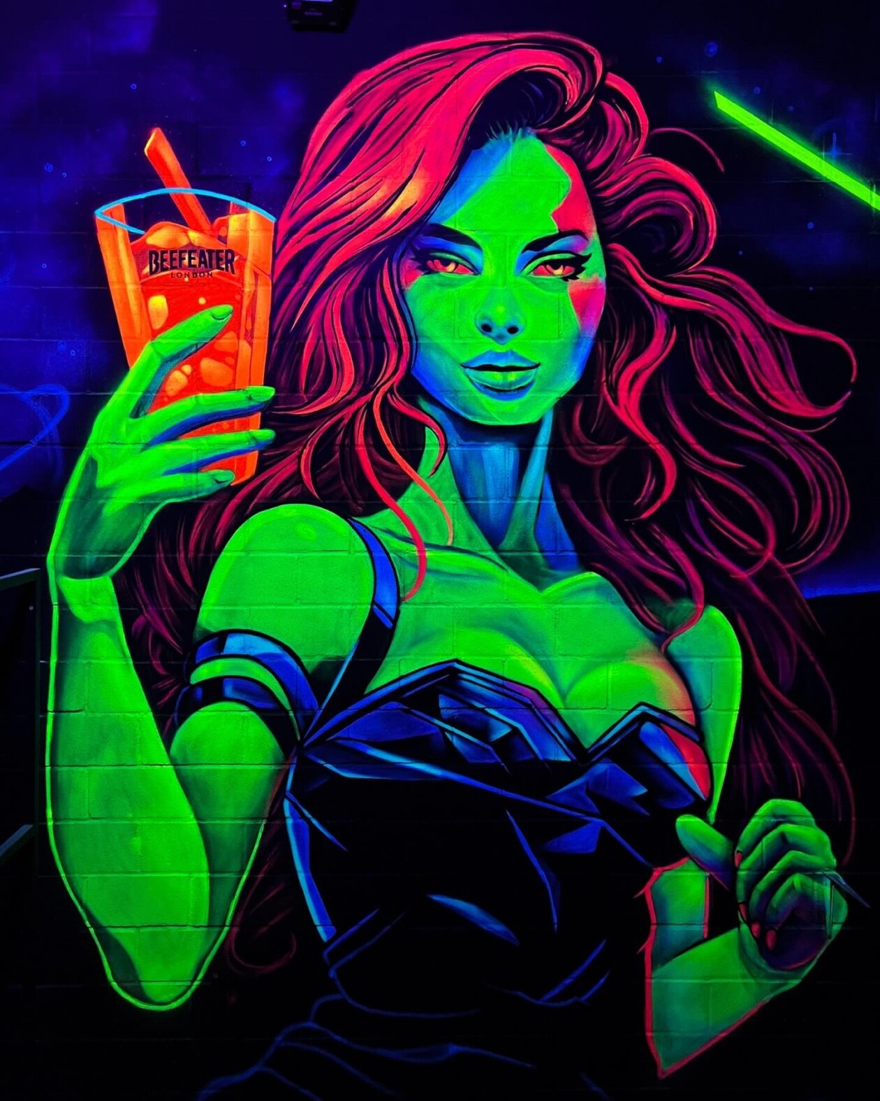 After Dark, The Luminous And Colorful Murals Of Fabián Bravo Guerrero (4)