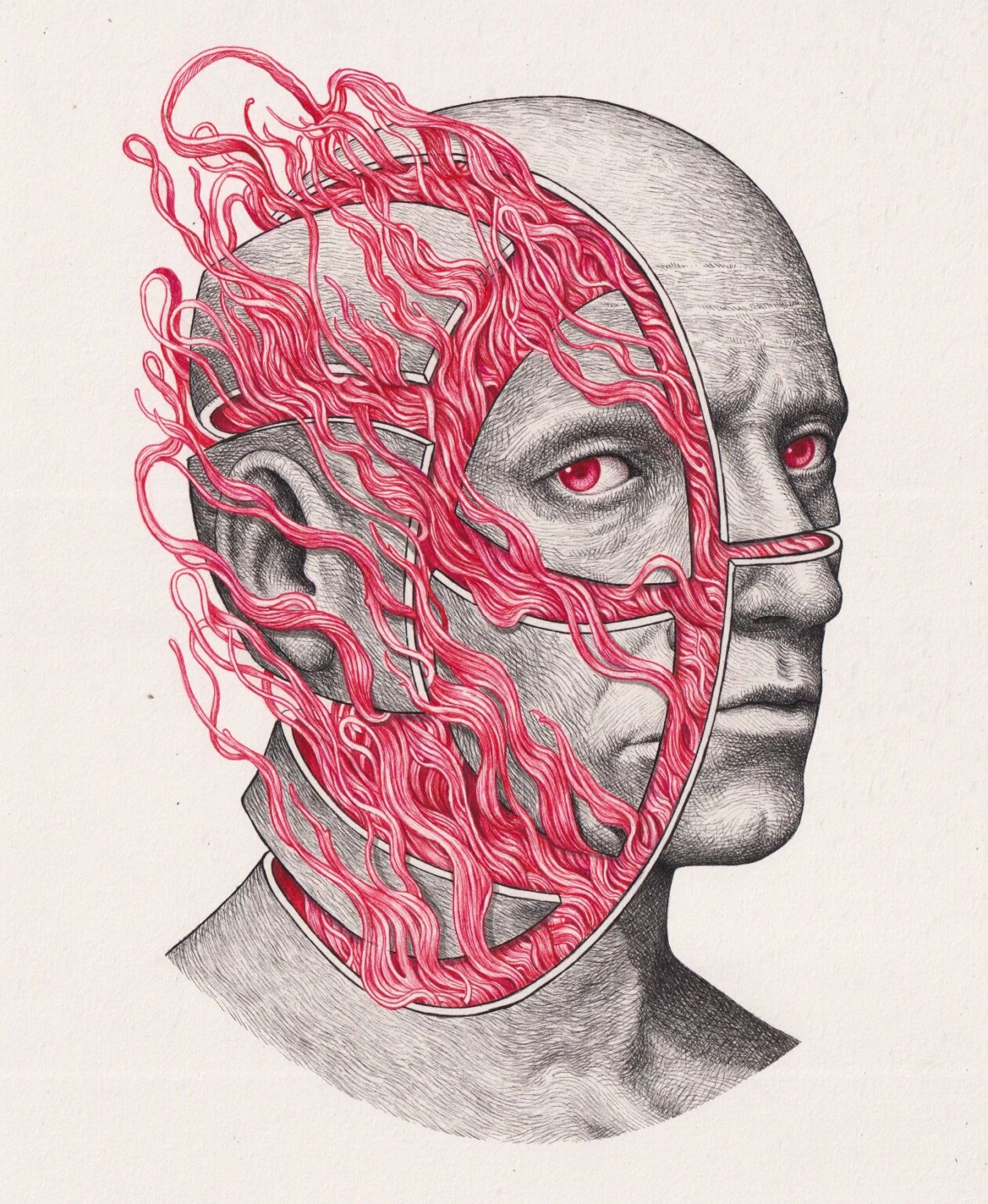 Dark Surrealist Drawings By Kiko Capile (12)