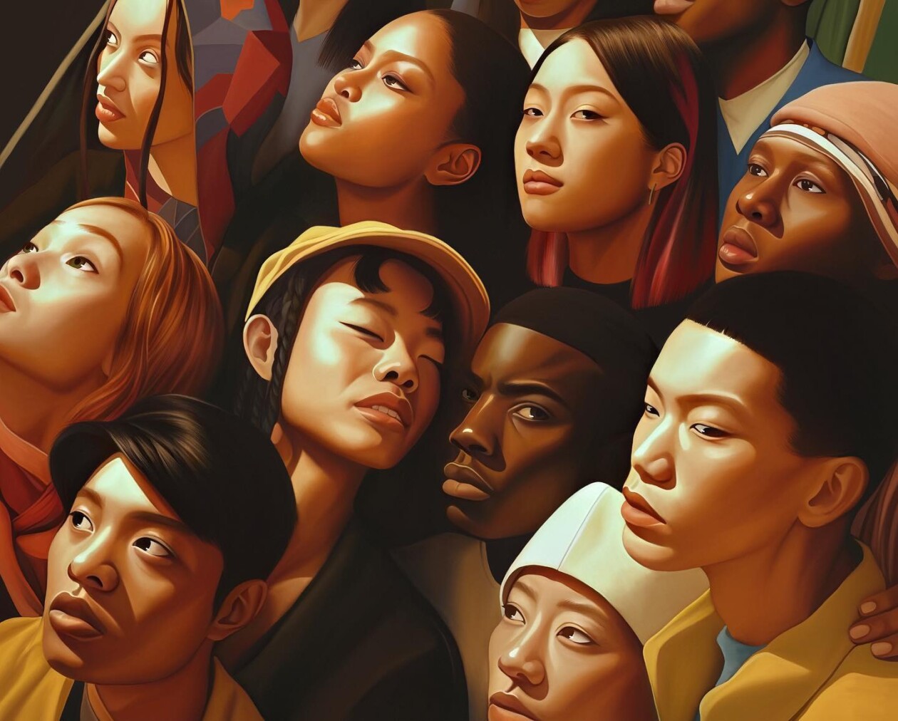 Layers Of Identity, The Powerful Canvases By Manon Biernacki (7)