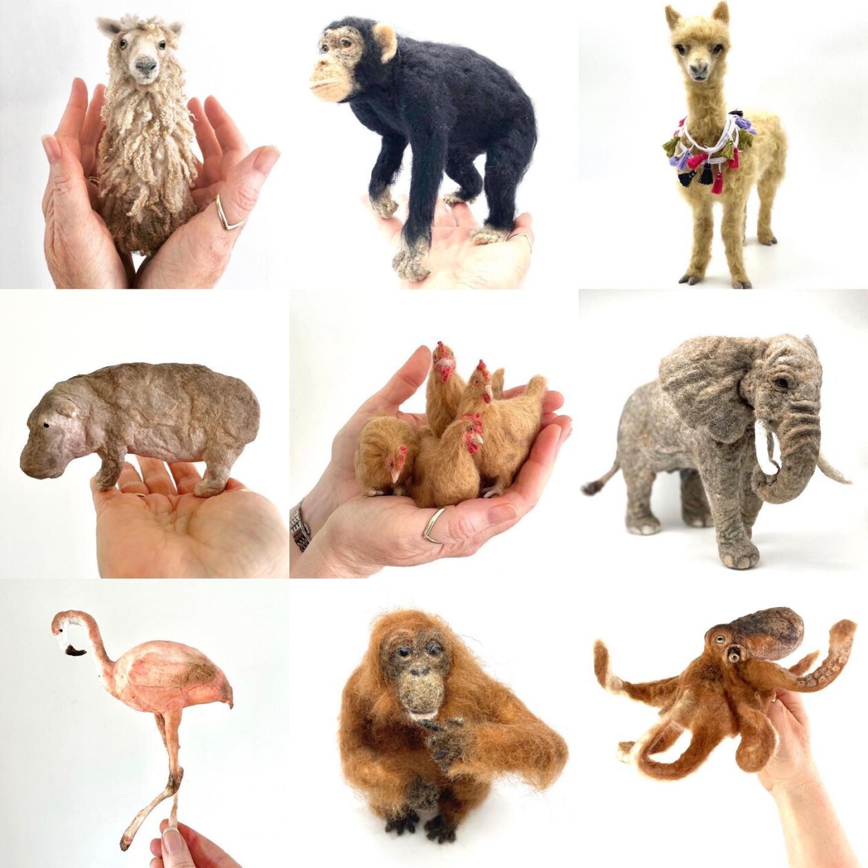 The World Of Jo Hobbs Needle Felted Animals 22