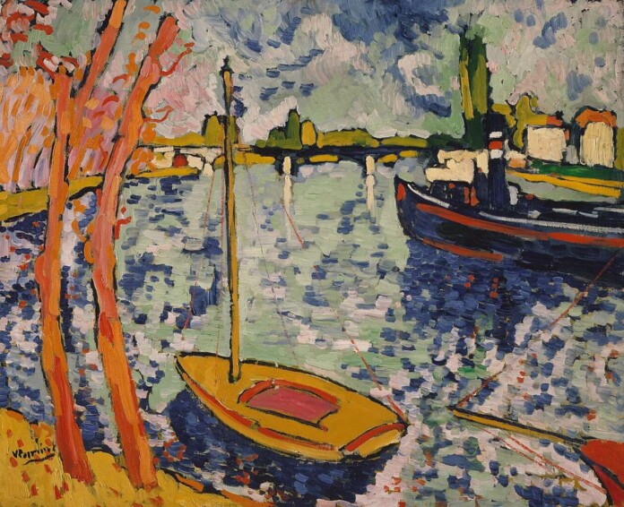 The River Seine At Chatou, 1906, By Maurice De Vlaminck