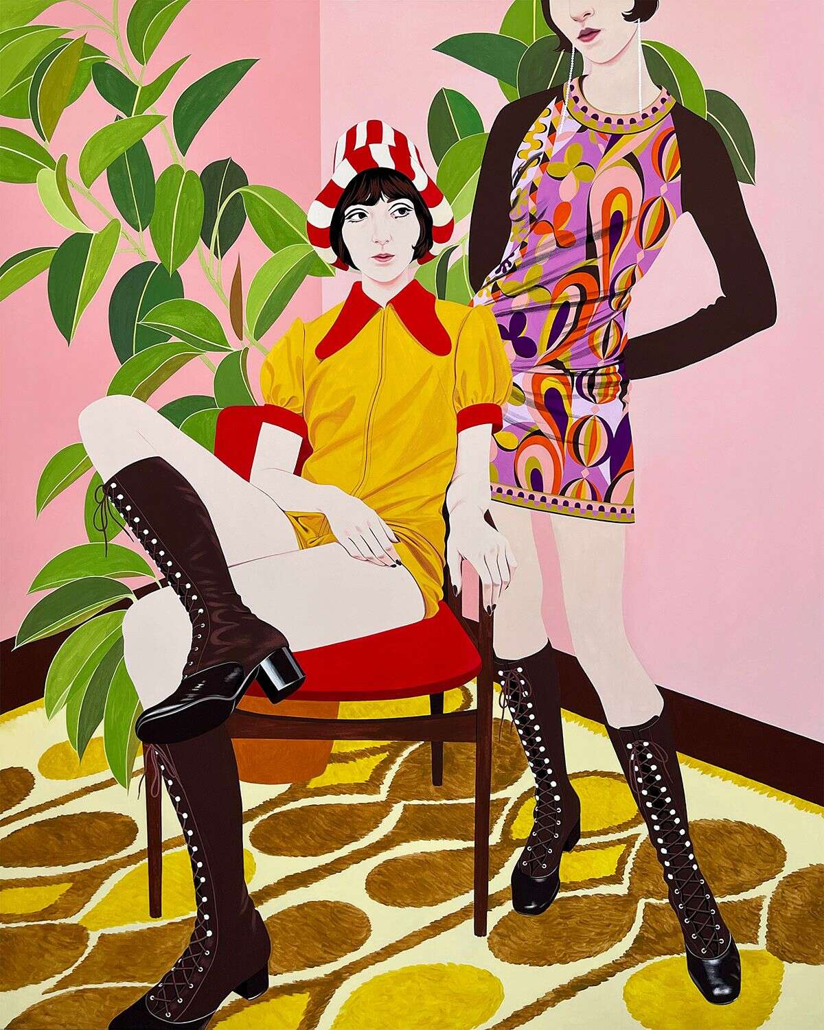 Bijou Karman's Female Portrait Illustrations (3)
