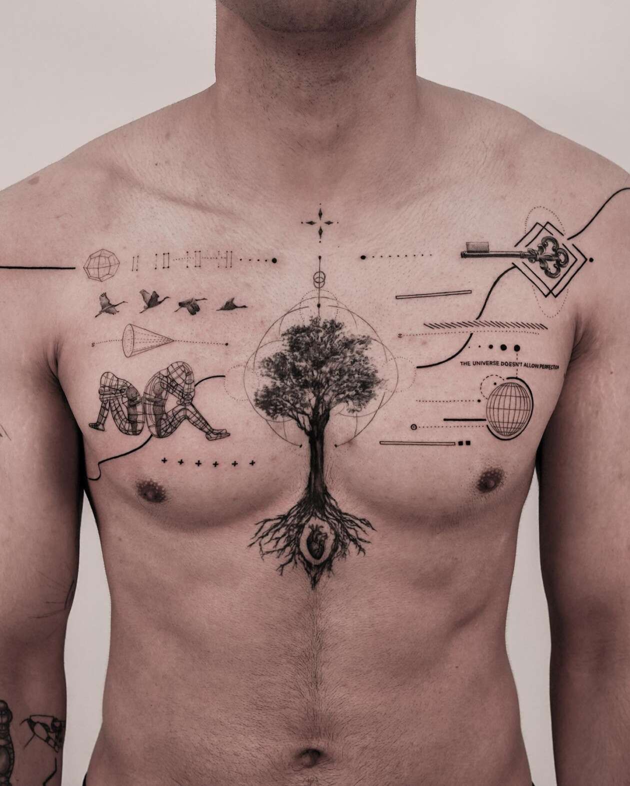 Hyper Realistic Monochromatic Tattoos By Jz (11)