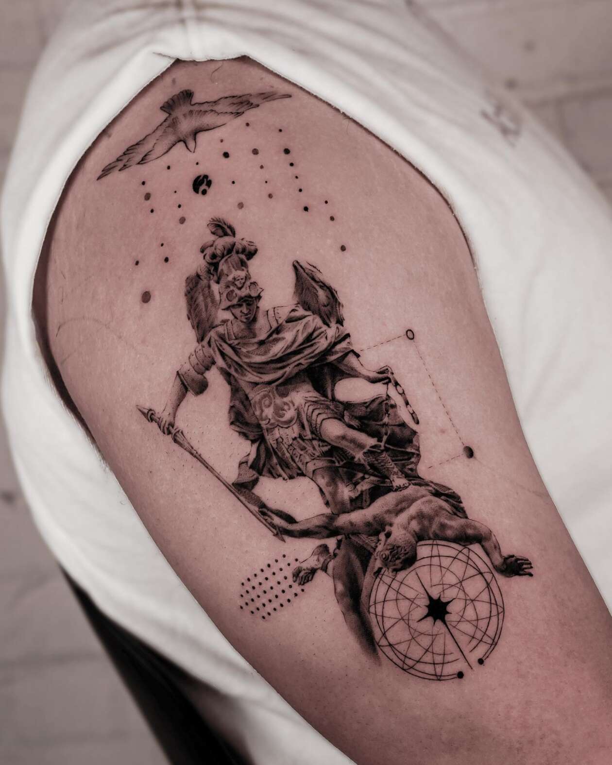 Hyper Realistic Monochromatic Tattoos By Jz (3)