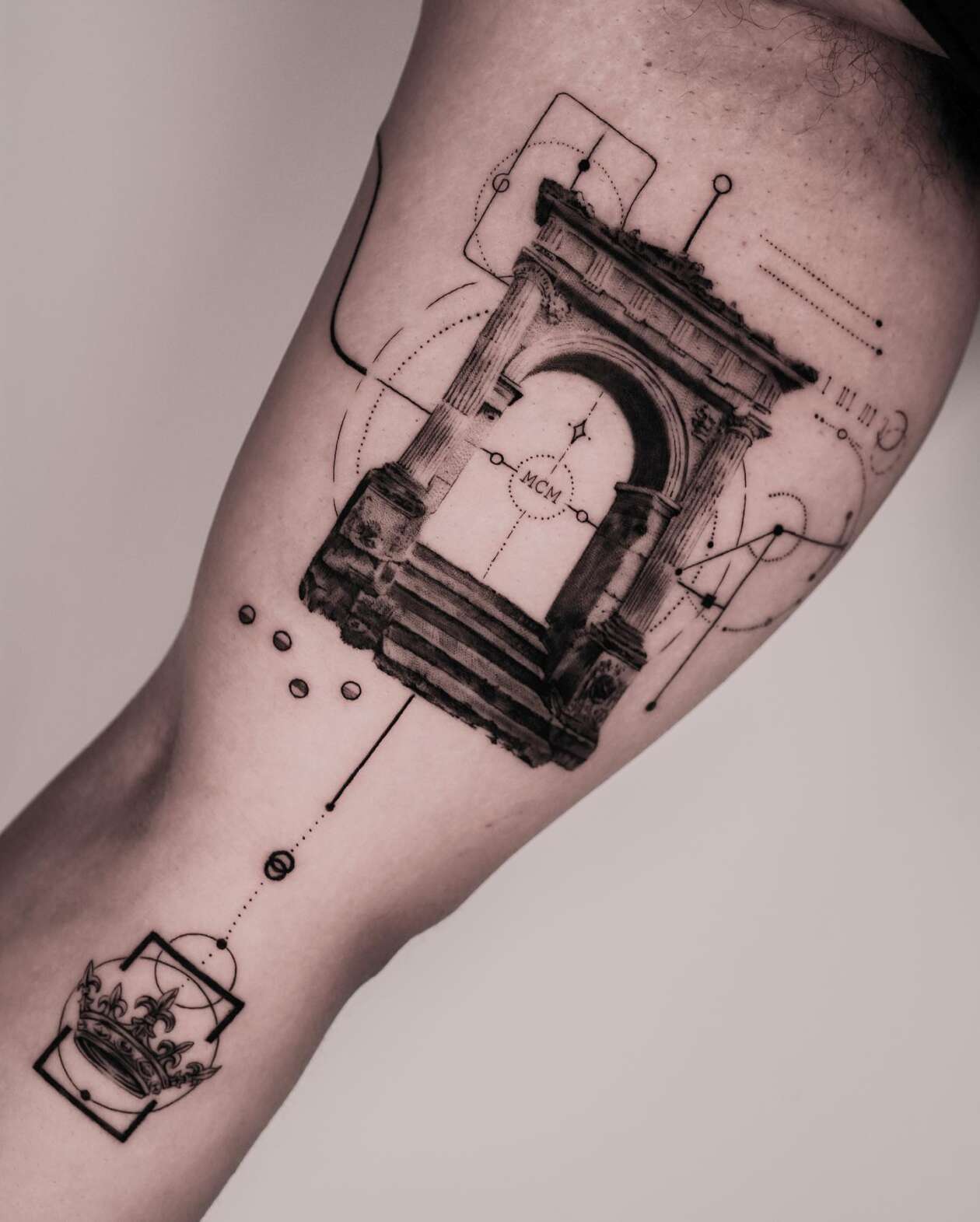 Hyper Realistic Monochromatic Tattoos By Jz (9)