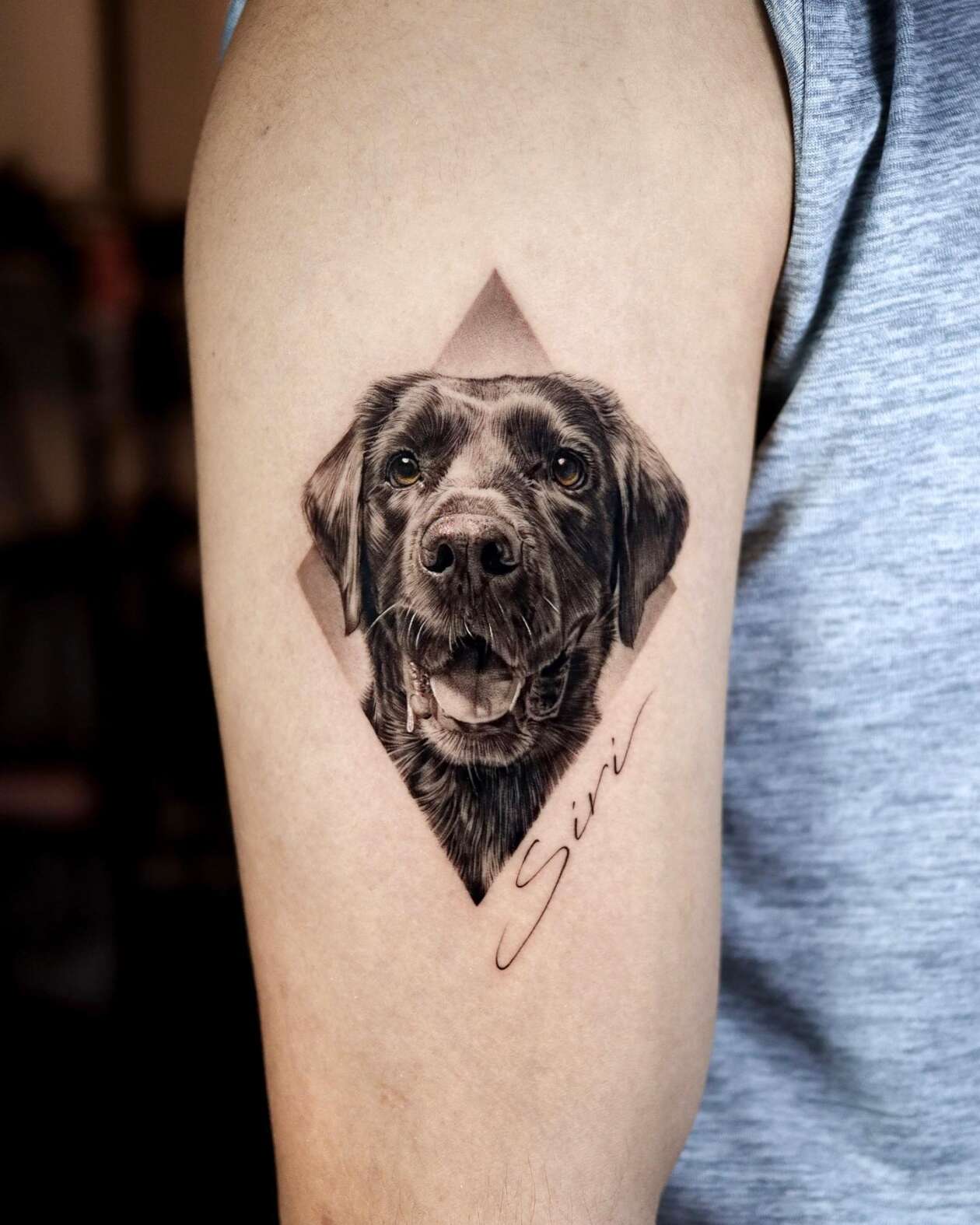 Hyper Realistic Pet Tattoos By Yeono (10)