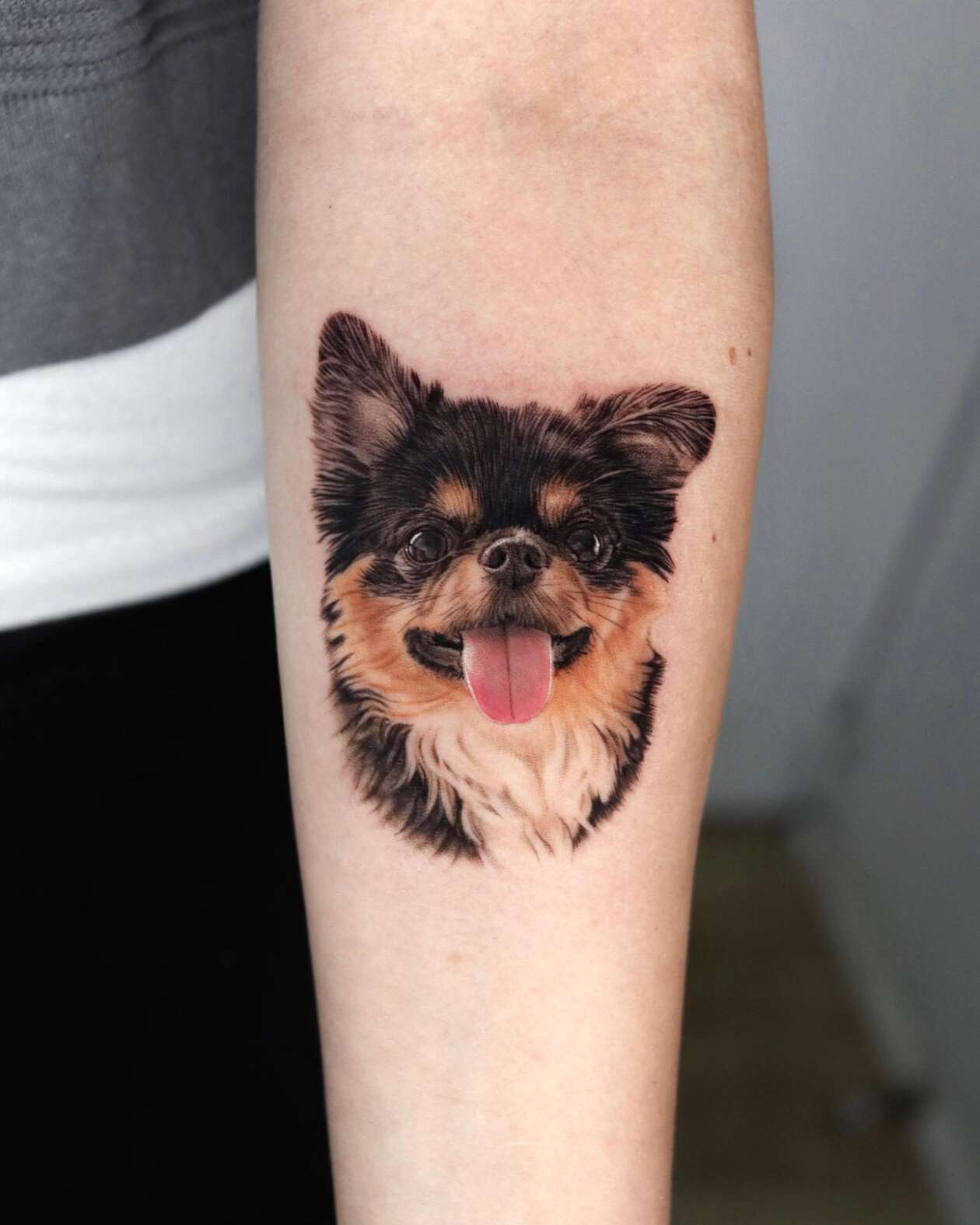 Hyper Realistic Pet Tattoos By Yeono (13)