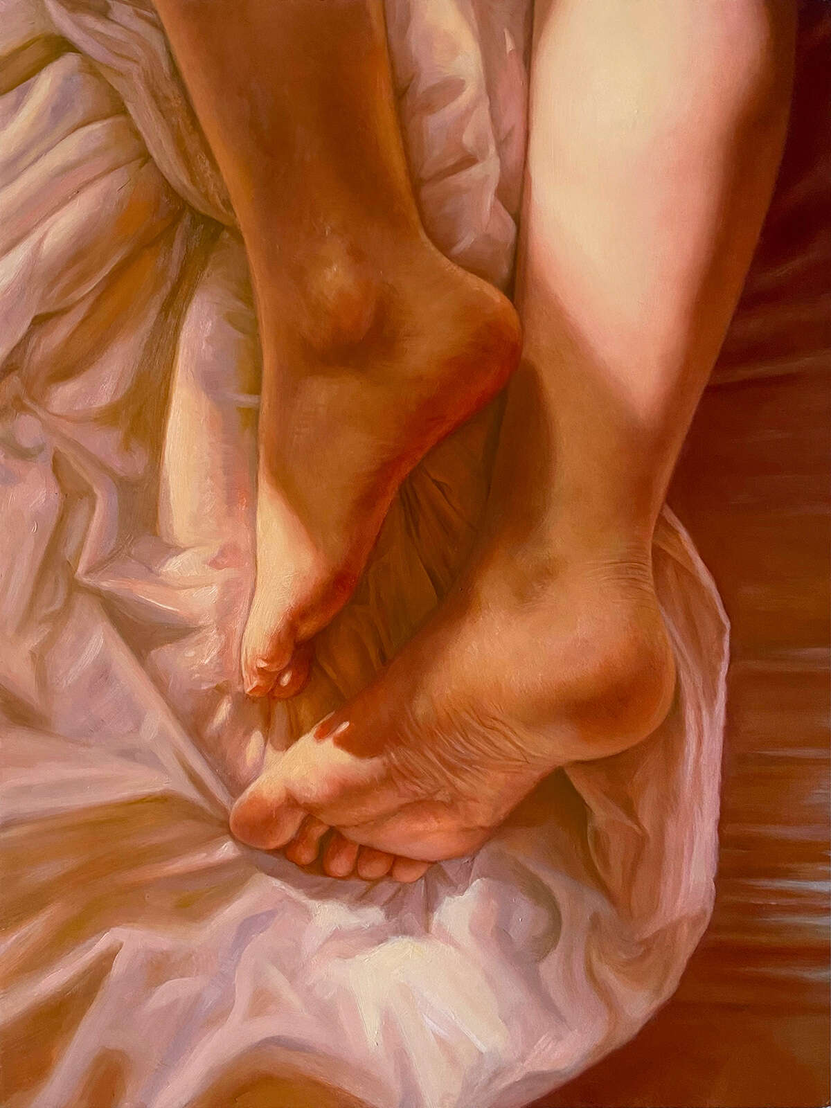 Jesse Zuo's Female Oil Paintings (2)