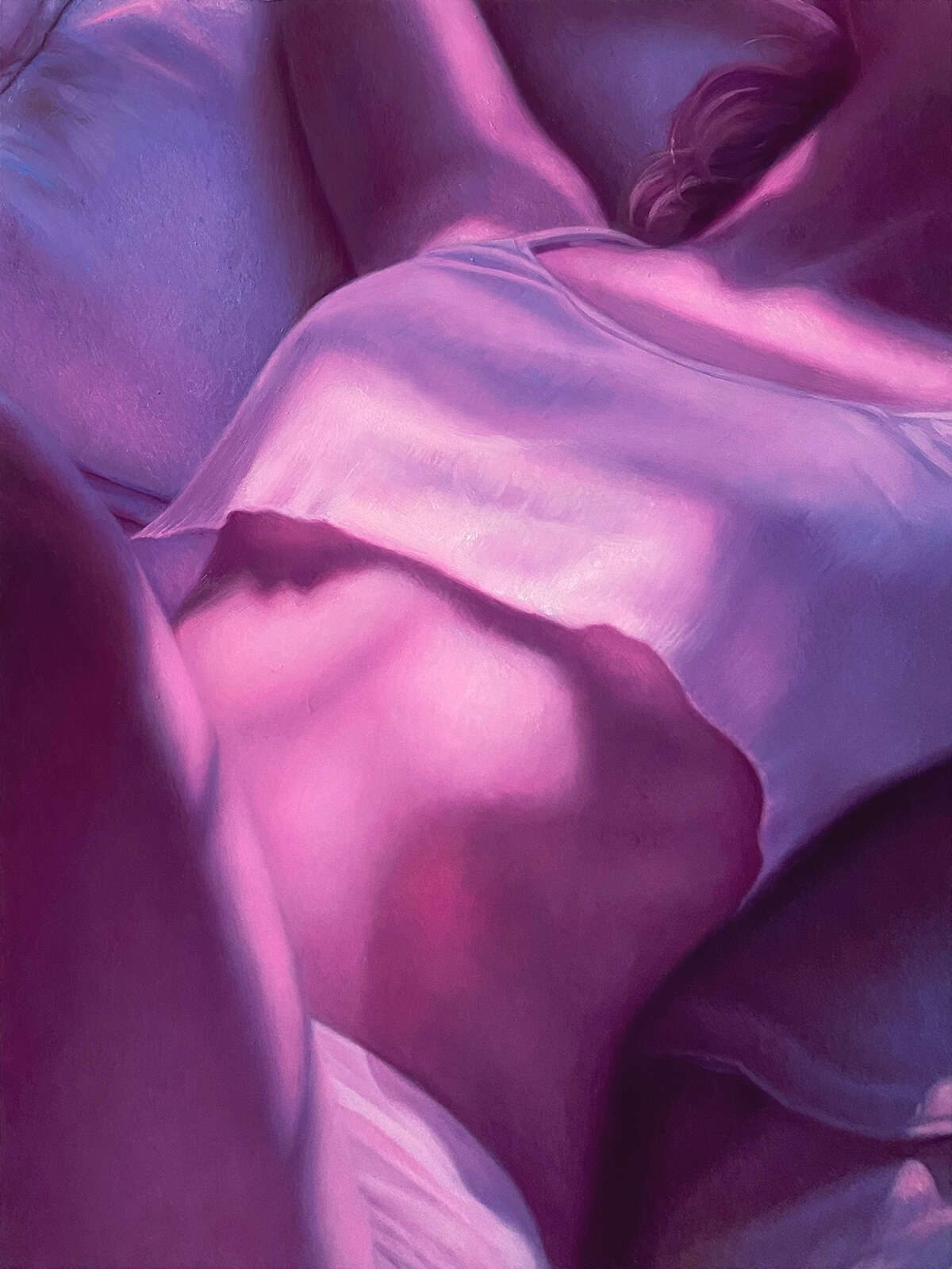 Jesse Zuo's Female Oil Paintings (7)