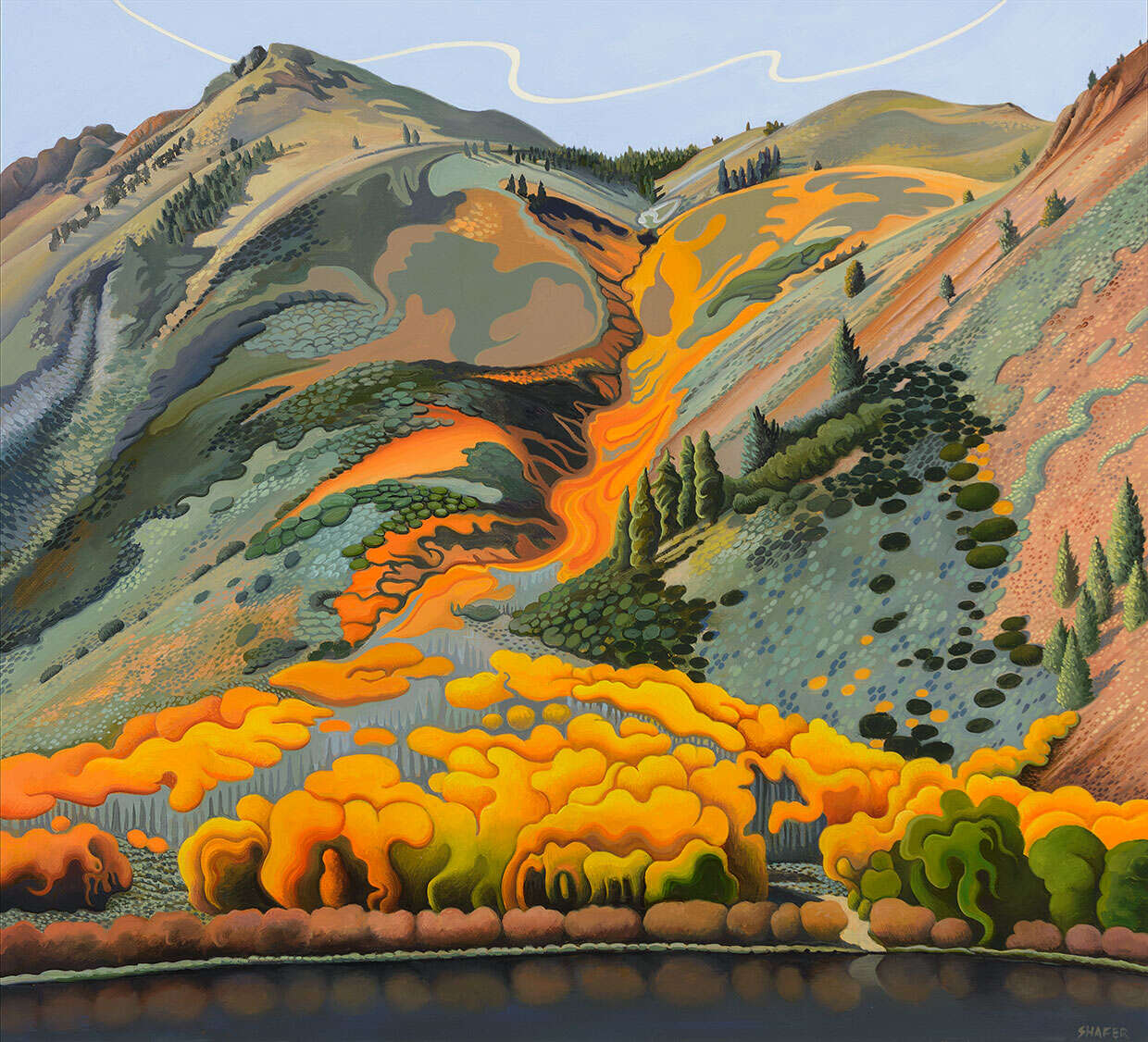 Phyllis Shafer's Nature Plein Air Paintings (10)