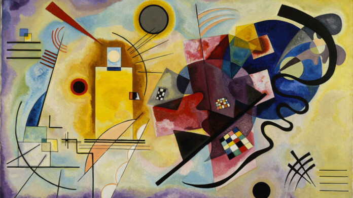 Yellow Red Blue, 1925, By Wassily Kandinsky
