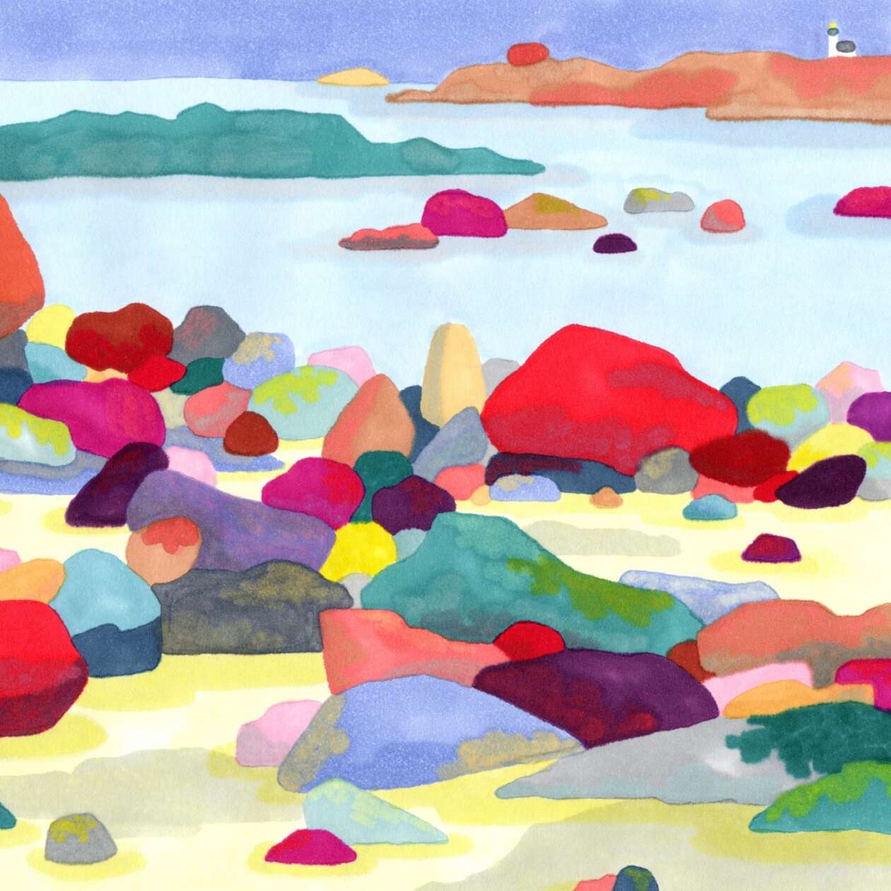 Agathe Meunier Landscape Paintings (14)